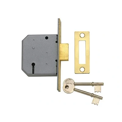 Afbeelding van Yale sloten PM322CH25 3 hendels insteekslot 64 mm gepolijst chroom afwerking