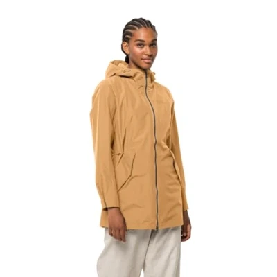 Afbeelding van Jack Wolfskin Dakar Parka, Dames, Maat: XXL, Honey yellow