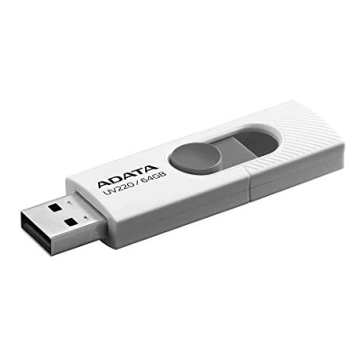 Afbeelding van ADATA UV220 64GB USB 2.0 Capacity Grijs, Wit Flash Drive