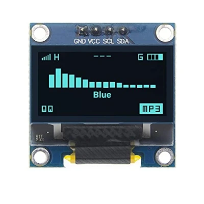 Afbeelding van iHaospace 128 x 64 pixels 0,96 inch OLED I2C display voor Arduino en Raspberry Pi (1 display)