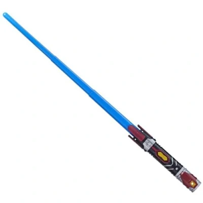 Afbeelding van Star Wars Lightsaber Forge Anakin Skywalker uitschuifbare blauwe lightsaber, aanpasbaar rollenspelspeelgoed voor kinderen vanaf 4 jaar