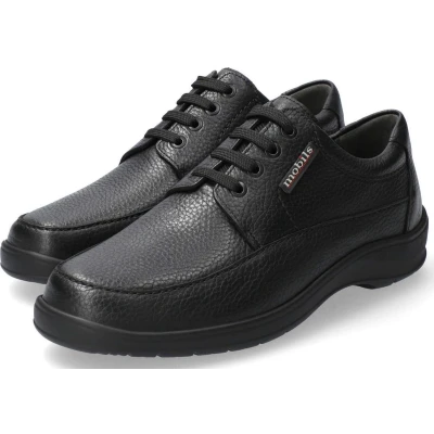 Afbeelding van Mephisto Ezard heren veterschoen zwart maat 43.5 (EU) 9.5 (UK)