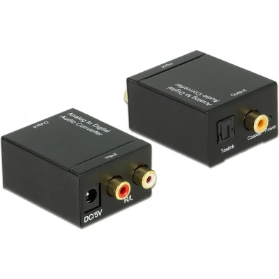 Afbeelding van Optische Audio omvormer Toslink en spdif Delock