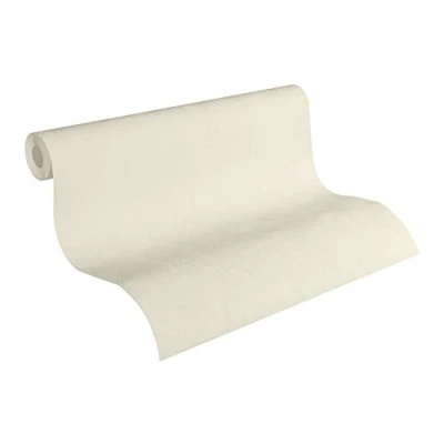 Afbeelding van UNI STRUCTUUR BEHANG Modern beige A.S. Création Daniel Hechter 5