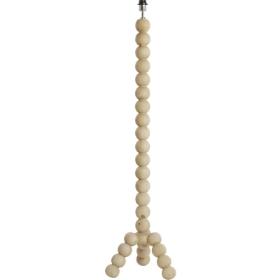 Afbeelding van Light &amp; Living Vloerlamp Veglio Mangohout 130cm Naturel excl. kap