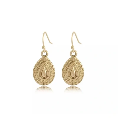Afbeelding van Jomide Oorhangers Vintage Drop Dangle Dames Goudkleurig