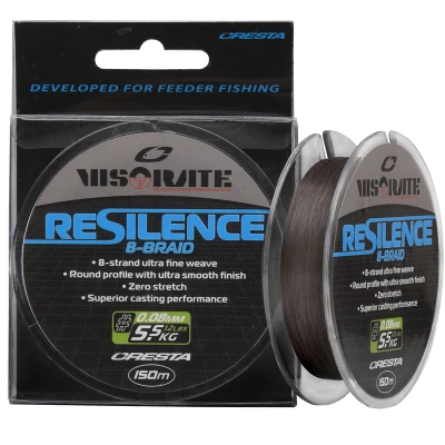 Afbeelding van Cresta Visorate Resilence 8 Braid 150m Maat : 0.08mm 5.5 kilo