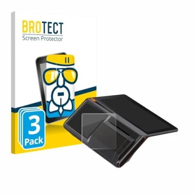 Afbeelding van BROTECT Screenprotector voor Telpo M10 (Achterdisplay) Folie Beschermfolie Beschermglas transparant (3 Stuks)