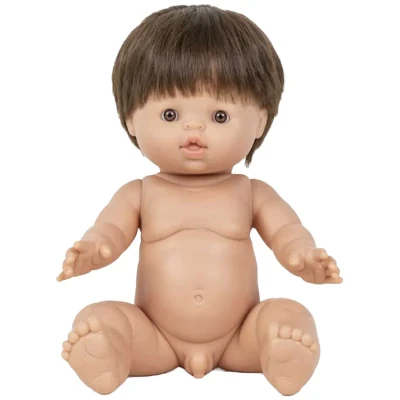 Afbeelding van Minikane Pop Jules Gordi Bruin Haar