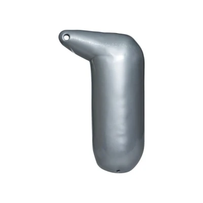 Afbeelding van Stootwil hoek 1 zilver 15x32cm