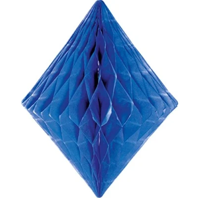 Afbeelding van Honeycomb Diamant blauw 30cm