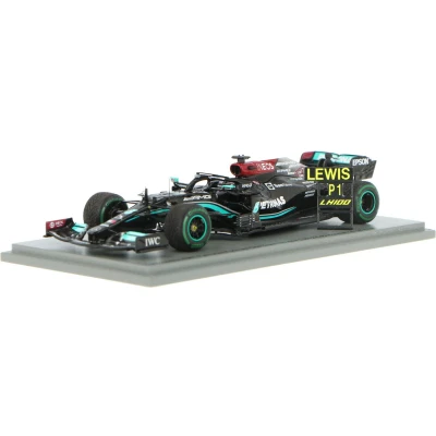 Afbeelding van Mercedes AMG F1 W12 E Performance Spark Modelauto 1:43 2021 Lewis Hamilton Petronas