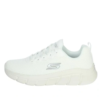 Afbeelding van Skechers BOBS B Flex CHILL Edge Sneakers voor heren, Gebroken wit gebreid, 6.5 UK, 40 EU