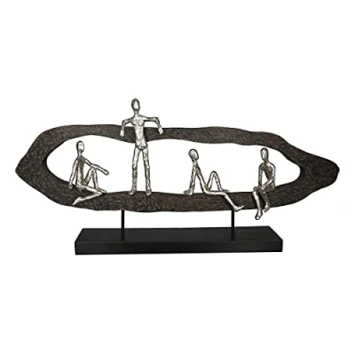 Afbeelding van Casablanca by Gilde Decoratief figuur Sculptuur &#039;hang out&#039; (1 stuk)