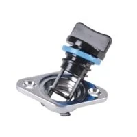 Afbeelding van Lensplugset met metalen, verchroomde basis 3/4&quot;