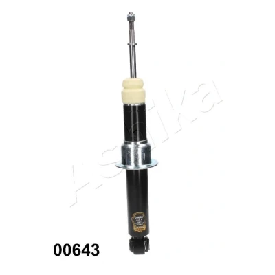 Afbeelding van ASHIKA MA 00643 schokdemper Achteras Gasdruk Telescoop Pen bovenaan, Oog onderaan JAGUAR: S Type (X200) 4.0 V8, 2.5 V6, 4.2 R V8