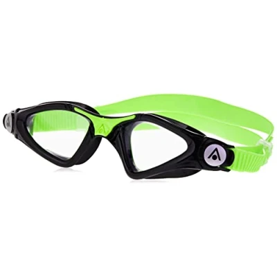 Afbeelding van Aquasphere Kayenne Junior Zwembril Kinderen Clear Lens Zwart/Lime
