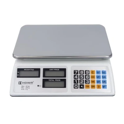 Afbeelding van Waga winkelweegschaal, elektronisch tot 40 kg, tarrafunctie, verlicht scherm wagPRO S40