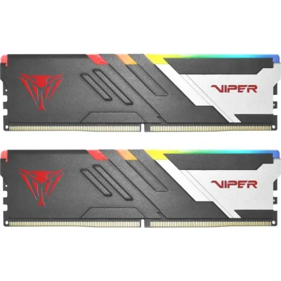 Afbeelding van Patriot PVVR532G600C30K Viper Venom RGB DIMM Dual kit, 32 GB, DDR5, 6000MTs, CL30
