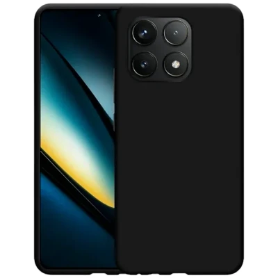 Afbeelding van Just in Case Soft Design Xiaomi Poco F6 Pro Back Cover Zwart