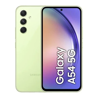 Afbeelding van Samsung Galaxy A54 5G, Android Smartphone, 6,4 inch Dynamic AMOLED display, 5.000 mAh accu, 256 GB/8 GB RAM mobiele telefoon in Awesome Lime