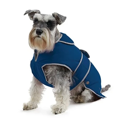 Afbeelding van Ancol Muddy Paws All Weather Stormguard Coat Marineblauw. Maat Medium (lengte 40cm, tot 65cm omtrek)