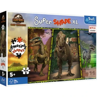 Afbeelding van Trefl 104XL Kleurrijke dinosaurussen / Universal Jurassic World: