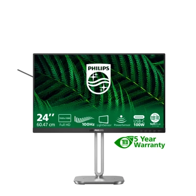 Afbeelding van Philips 5000 series 24B2G5301/00 Monitor 23.8 Inch Usb C 4Ms 1920X1080