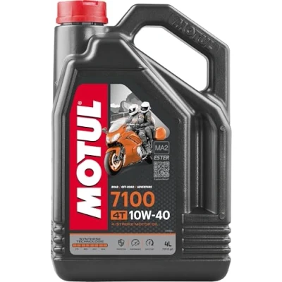 Afbeelding van Motul 7100 4T 10W 40 4L Motorolie 109396