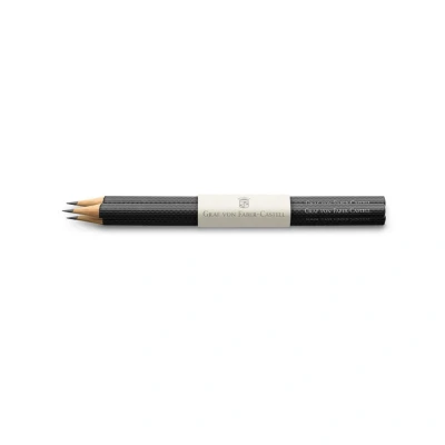 Afbeelding van Graf von Faber Castell Pencils Guilloche Black 3X