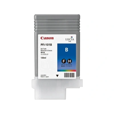 Afbeelding van Canon PFI 101B Inktcartridge Blauw