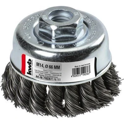 Afbeelding van kwb 719236 AGGRESSO FLEX ® potborstels, gegolfd, gegolfd HSS staaldraad voor gebruik met haakse slijpers 1 stuk(s)