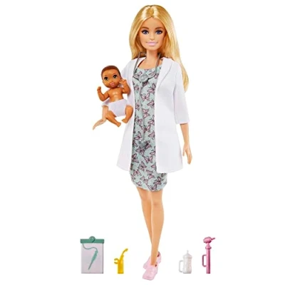 Afbeelding van Barbie Baby Doktor Arts Speelset