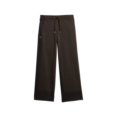 Afbeelding van Superdry Essential LOGO Straight Joggers Trainingsbroek, Dames, Maat: 40, Bison black
