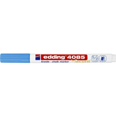 Afbeelding van Krijtstift edding 4085 by Securit rond 1 2mm lichtblauw