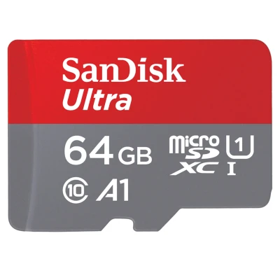 Afbeelding van SanDisk Ultra MicroSDXC 64GB + SD Adapter