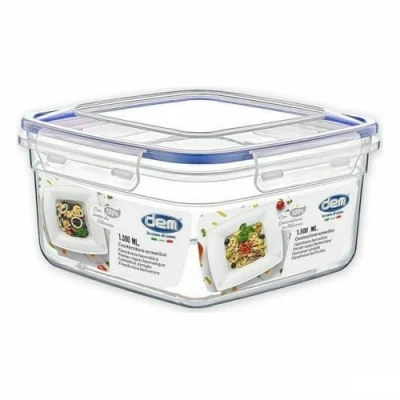 Afbeelding van Hermetische Lunchtrommel Dem 1,5 L 18 x 10 cm (12 Stuks)