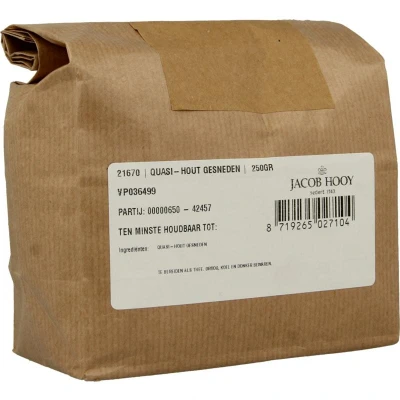 Afbeelding van Jacob Hooy Quassi hout gesneden (250 gr)