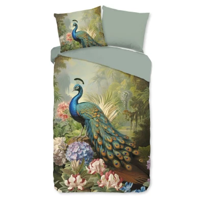 Afbeelding van Good Morning Pauw Dekbedovertrek Multi 1 persoons (140 x 200/220 cm)
