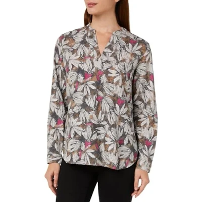 Afbeelding van camel active Blouse, Dames, Maat: XS, Aop magnolia