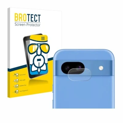 Afbeelding van BROTECT Glas Screen Protector voor Google Pixel 8a (ALLEEN Camera Lens) Schermbeschermer [9H Hardheid, Beschermglas Folie niet Gehard Glas]
