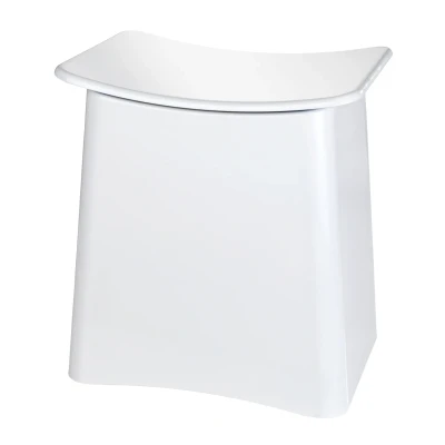 Afbeelding van Wenko Wing badzitje/wasmand 33 liter wit