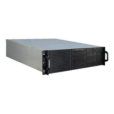 Afbeelding van Inter Tech IPC 3U 30255 Rackkg Zwart, Roestvrijstaalkg