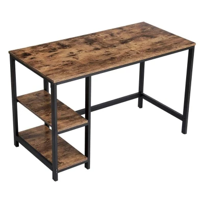 Afbeelding van Vasagle Bureau Computertafel Vintage Zwart
