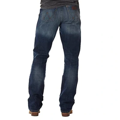 Afbeelding van Wrangler Heren Comfort Flex Taille Relaxed Fit Jean, Jackson Gat, 29W / 36L