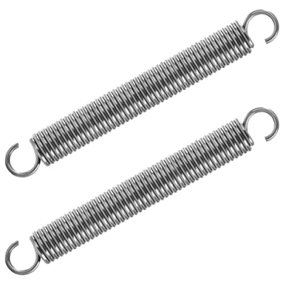 Afbeelding van GUNGY Trekveren met haak, roestvrij staal, spanveer, trekveer, 150 mm, buitendiameter 18 draaddiameter 2,5 maximale trekkracht 12,8 kg, x 2 stuks