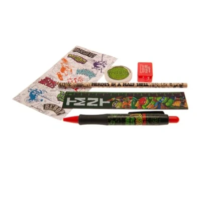 Afbeelding van Thumbs Up, zz3_ARCHIV_Pen_to_pen, ThumbsUP! schrijfset 5 stuks TMNT Mayhem (veelkleurig, 1 x)