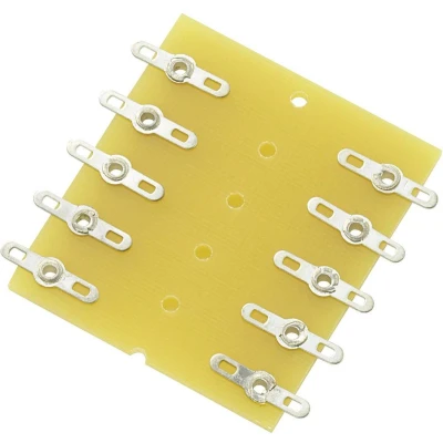 Afbeelding van TRU COMPONENTS Soldeerlijst Dubbele rij Totaal aantal polen 10 Epoxide (l x b h) 43 38 1.6 mm 1 stuk(s)