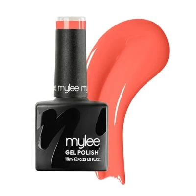 Afbeelding van Mylee Gel Nagellak 10ml [Summer Sunset] UV/LED Gellak Nail Art Manicure Pedicure, Professioneel &amp; Thuisgebruik [Coral Range] Langdurig en gemakkelijk aan te brengen