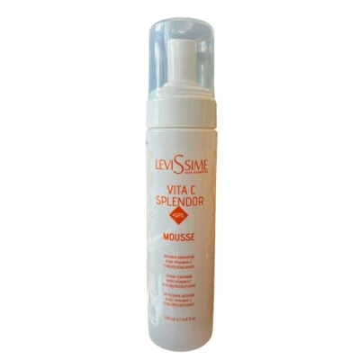 Afbeelding van LEVISSIME Vita C Splendor Mousse / Reinigingsmousse voor het gezicht 200 ml